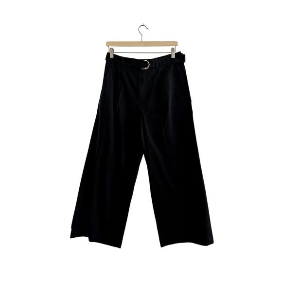 Everlane The Pleated Wide-Leg Chino in Black 16 - Picture 6 of 10